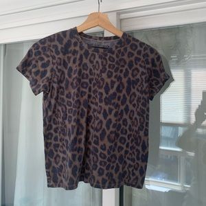 Women’s Prince Peter Leopard print top